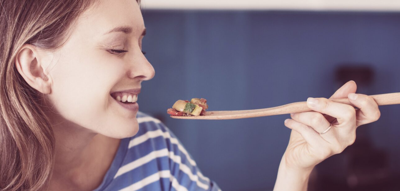 Ejercicio práctico para comer con todos los sentidos